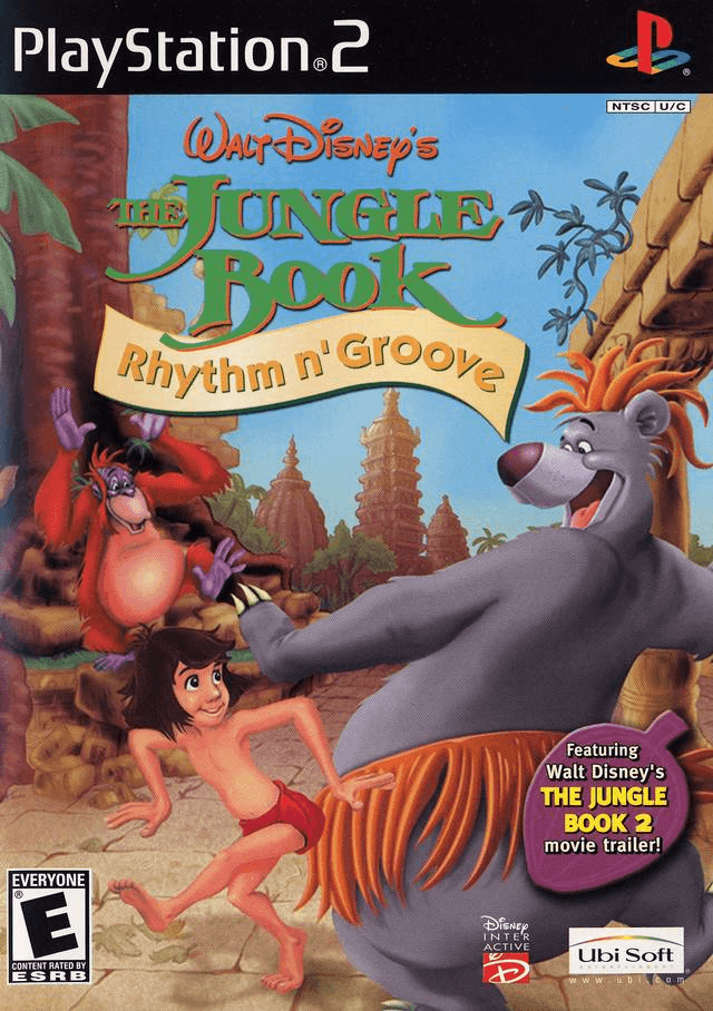 Jungle Book Rhythm n Groove box art for Playstation 2